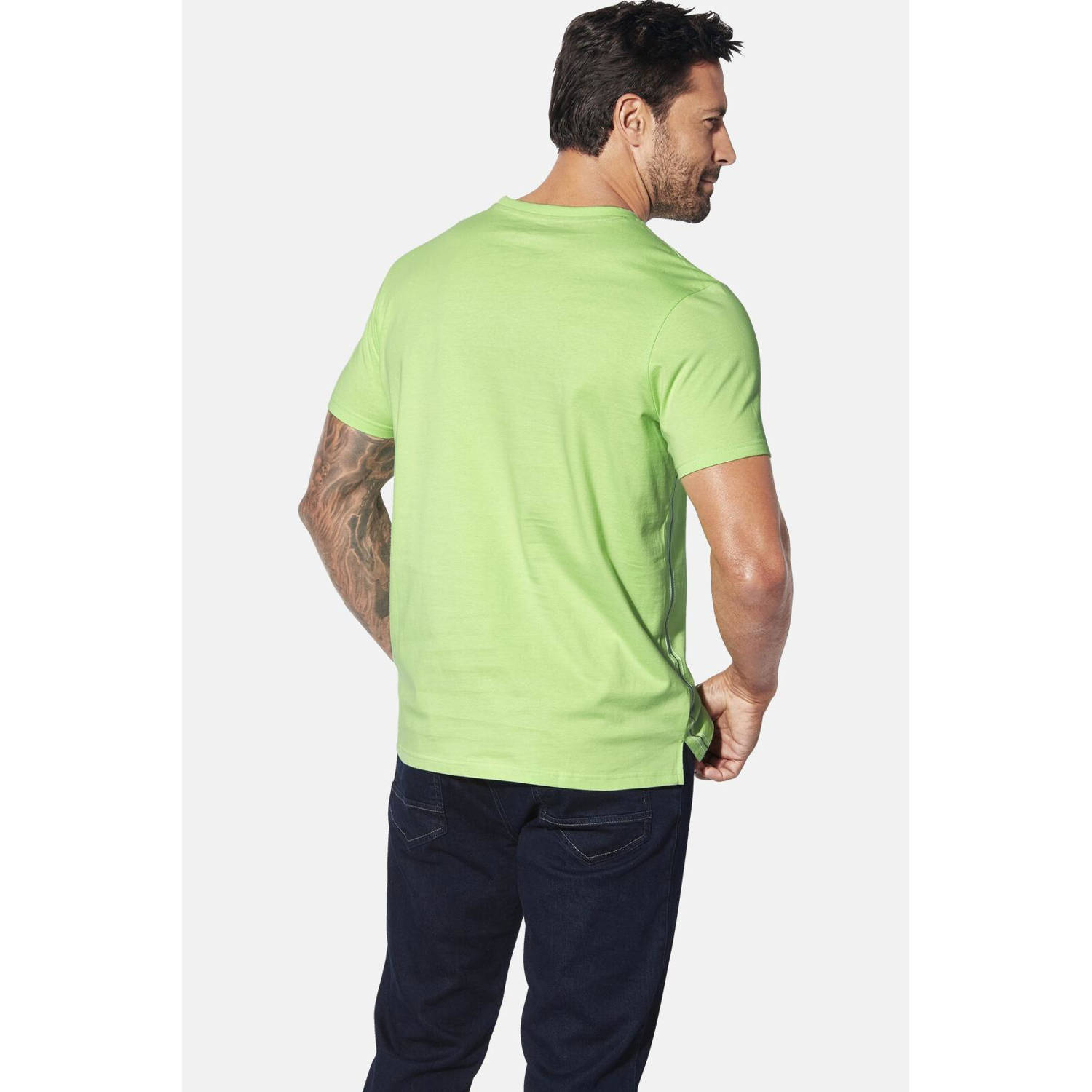 Jan Vanderstorm +FIT Collectie T-shirt Plus Size EILI lichtgroen