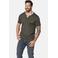 Jan Vanderstorm T-shirt Plus Size HAFTOR olijfgroen