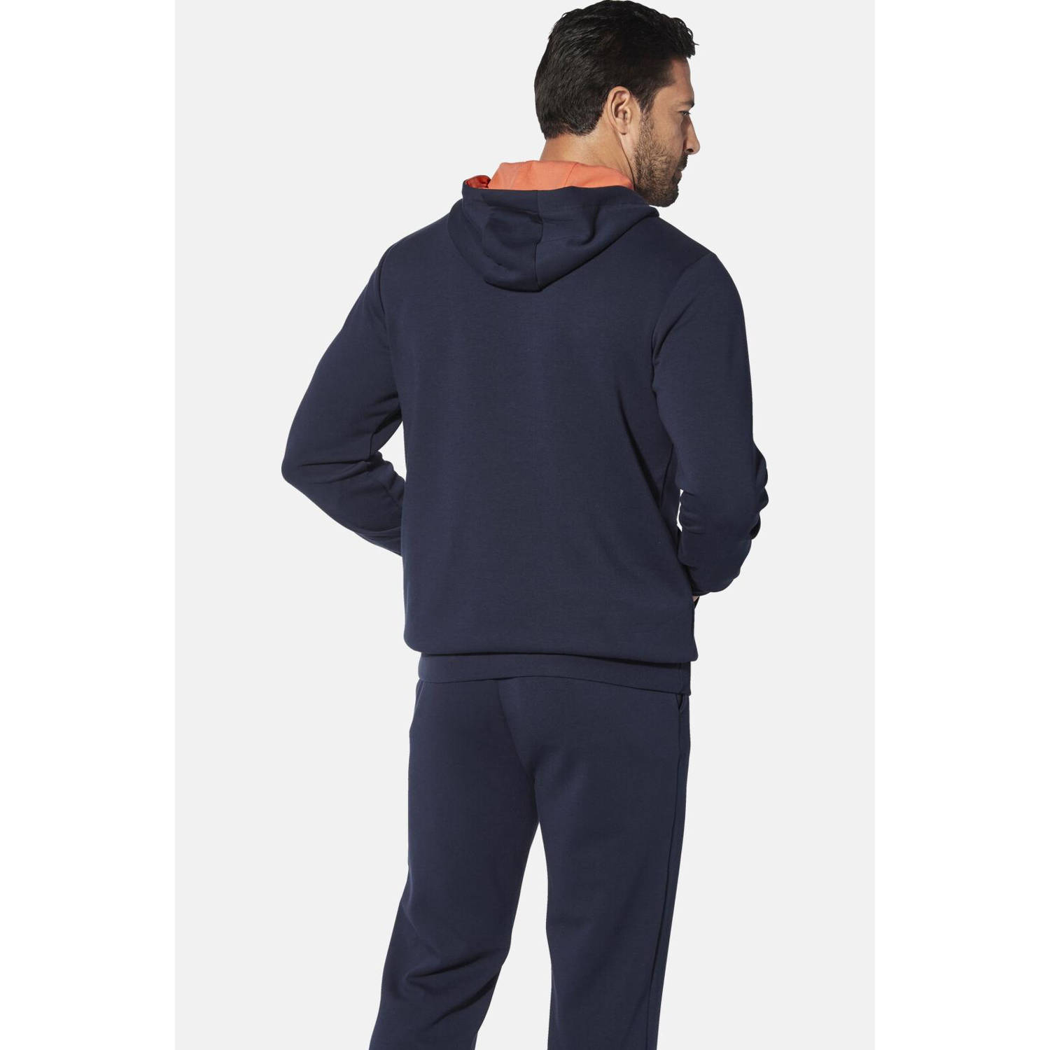 Jan Vanderstorm hoodie Plus Size WENMUT donkerblauw