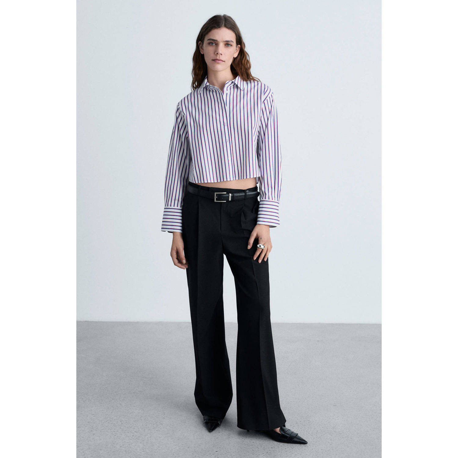 Mango blouse rood