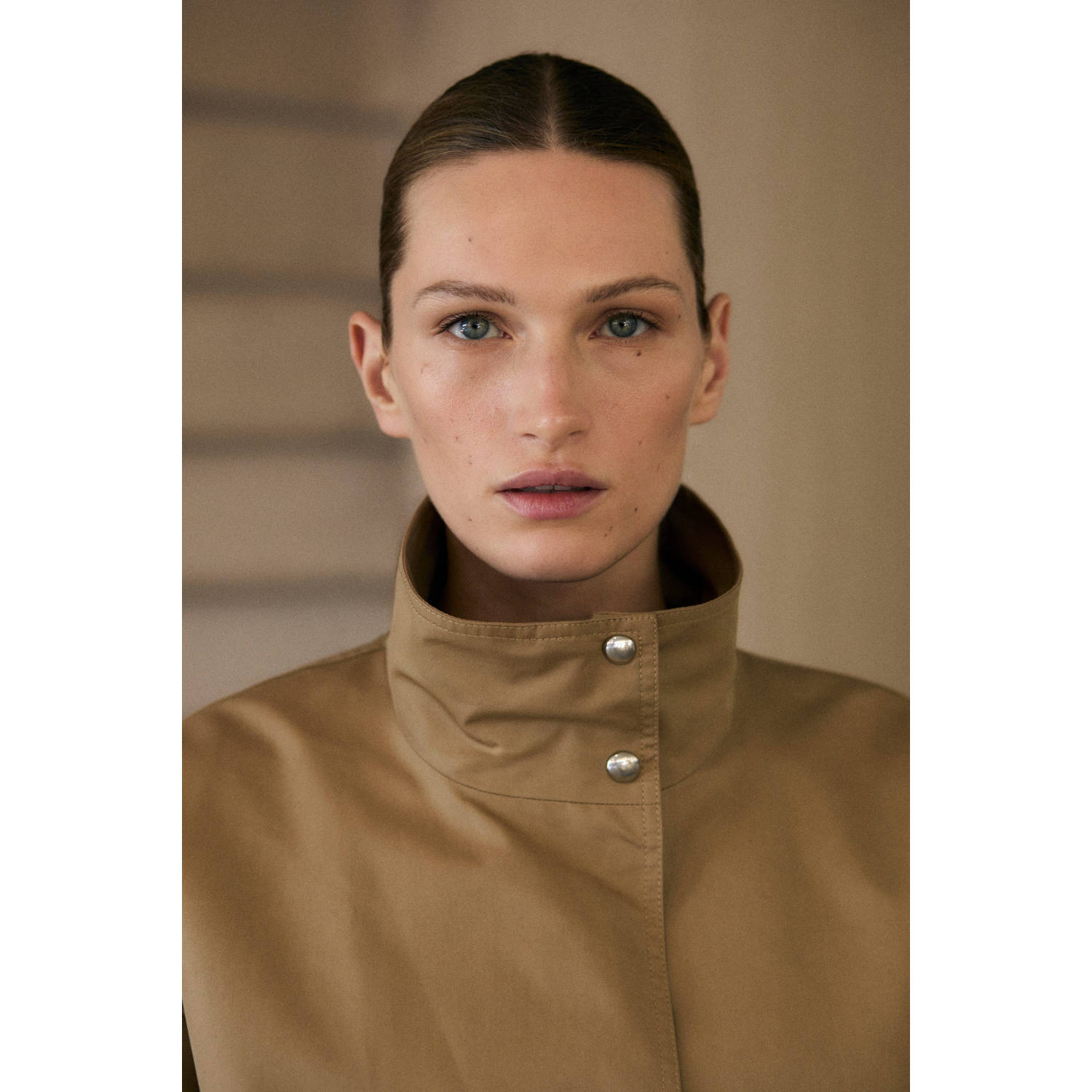Mango bomberjack beige