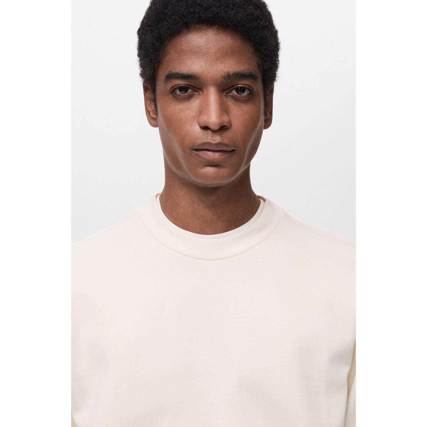 Mango Man sweater ecru