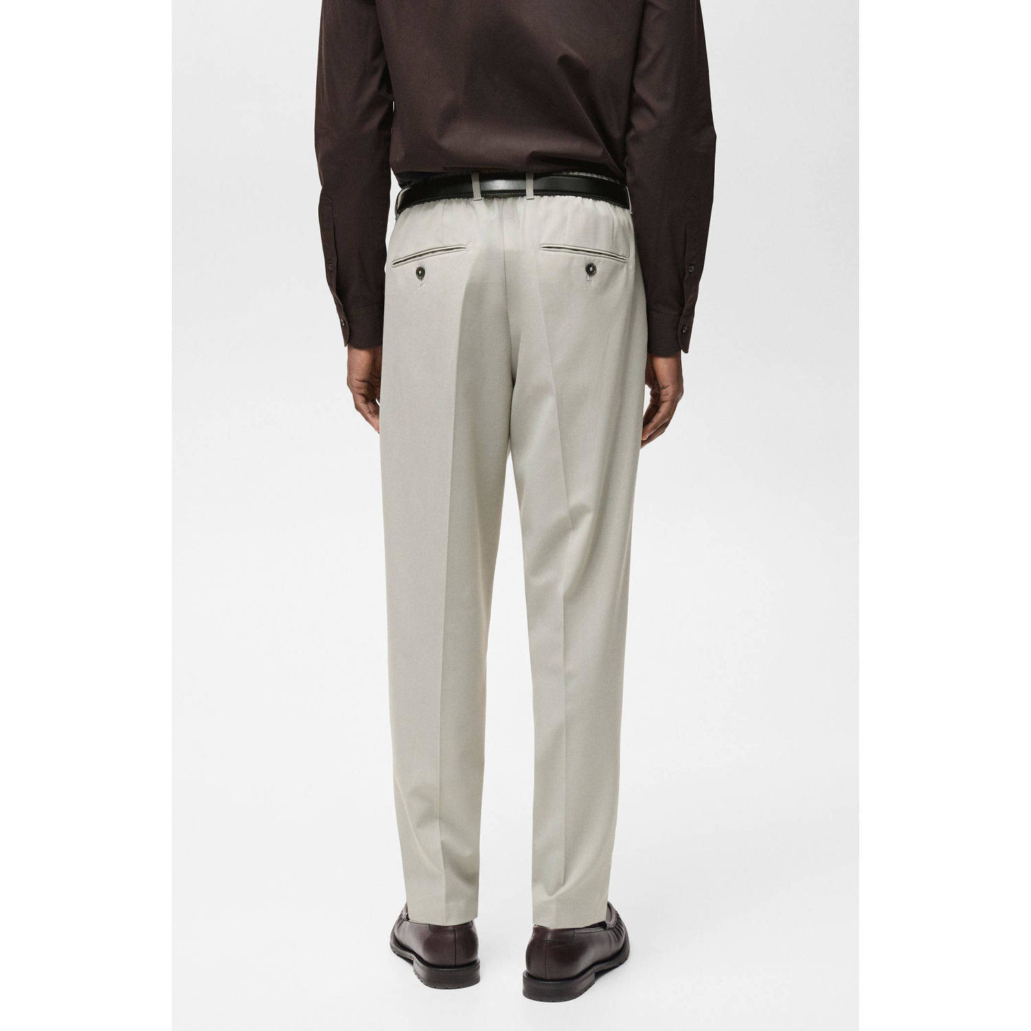 Mango Man slim chino taupe
