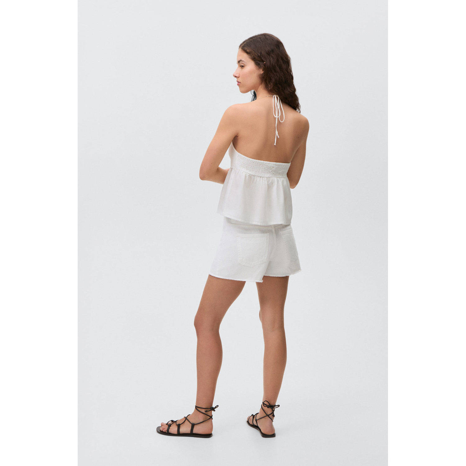 MANGO TEEN denim short