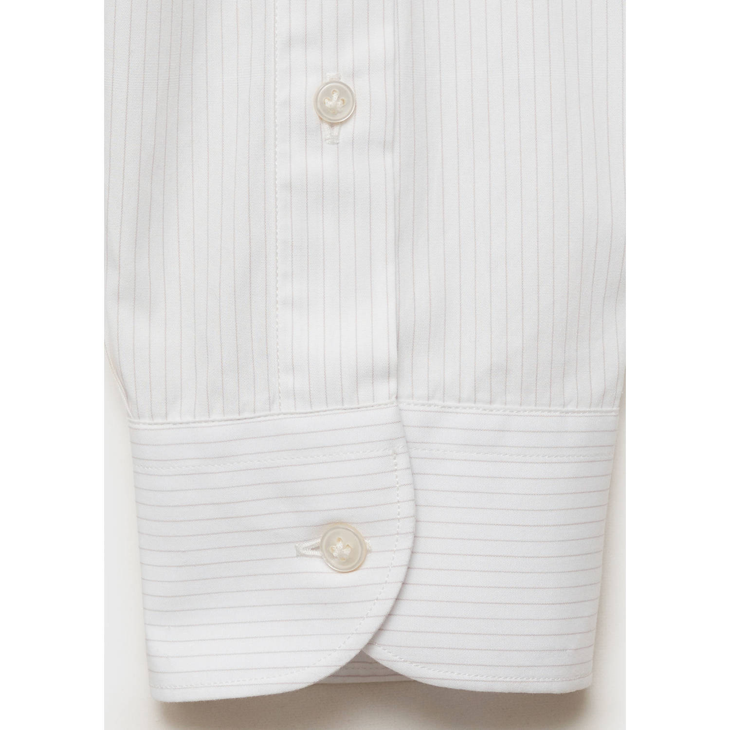 Mango Man casual overhemd wit