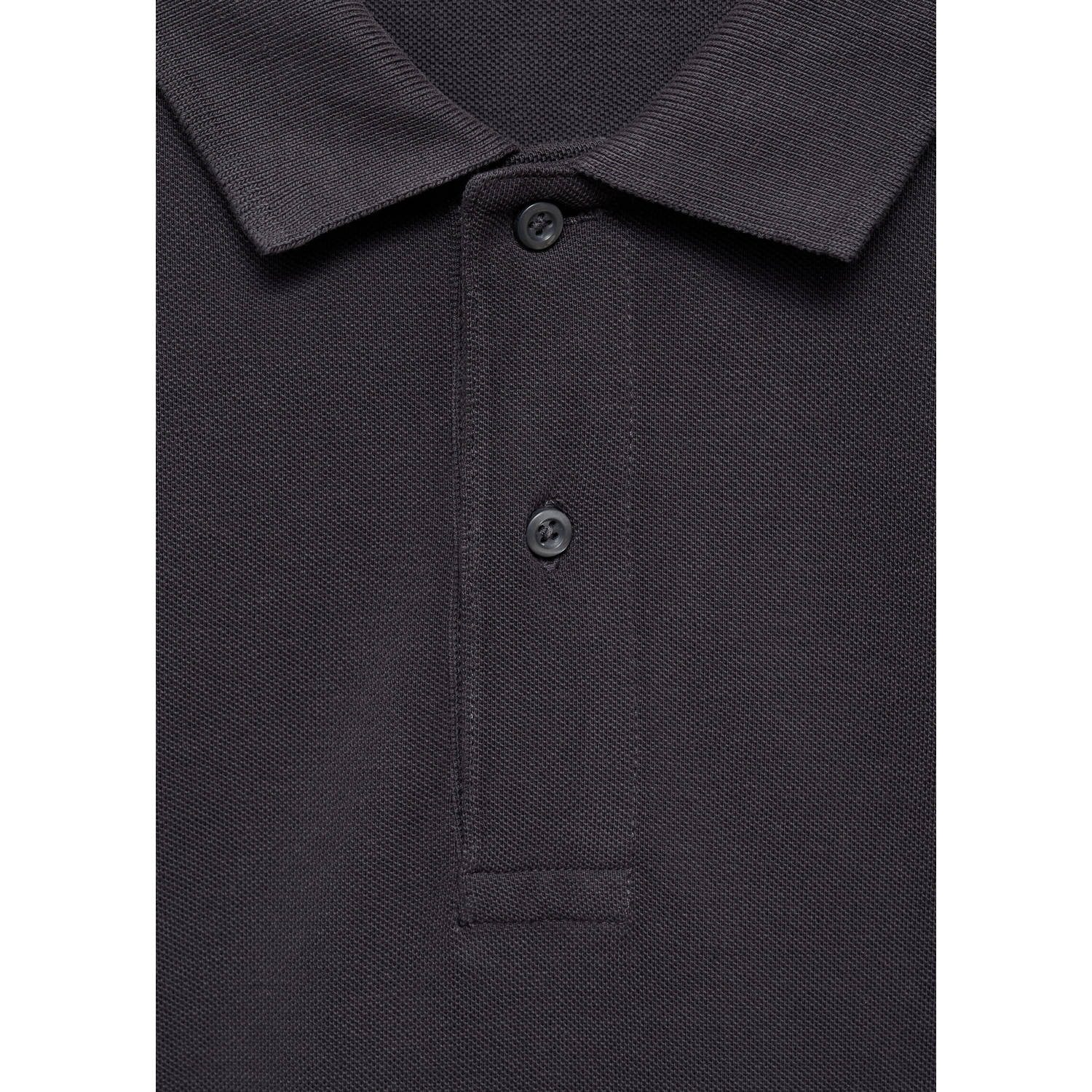 MANGO TEEN polo antraciet