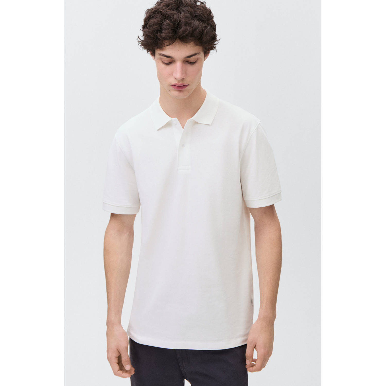 MANGO TEEN polo wit