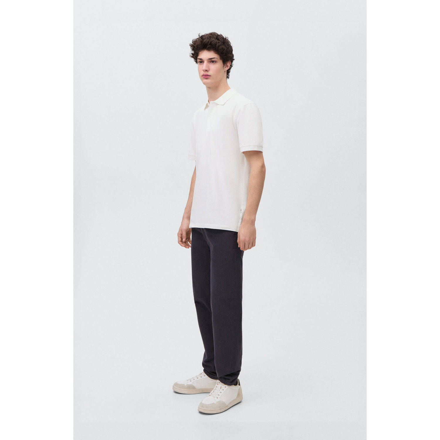 MANGO TEEN polo wit