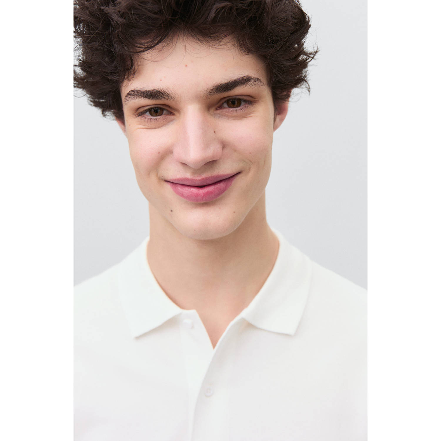 MANGO TEEN polo wit