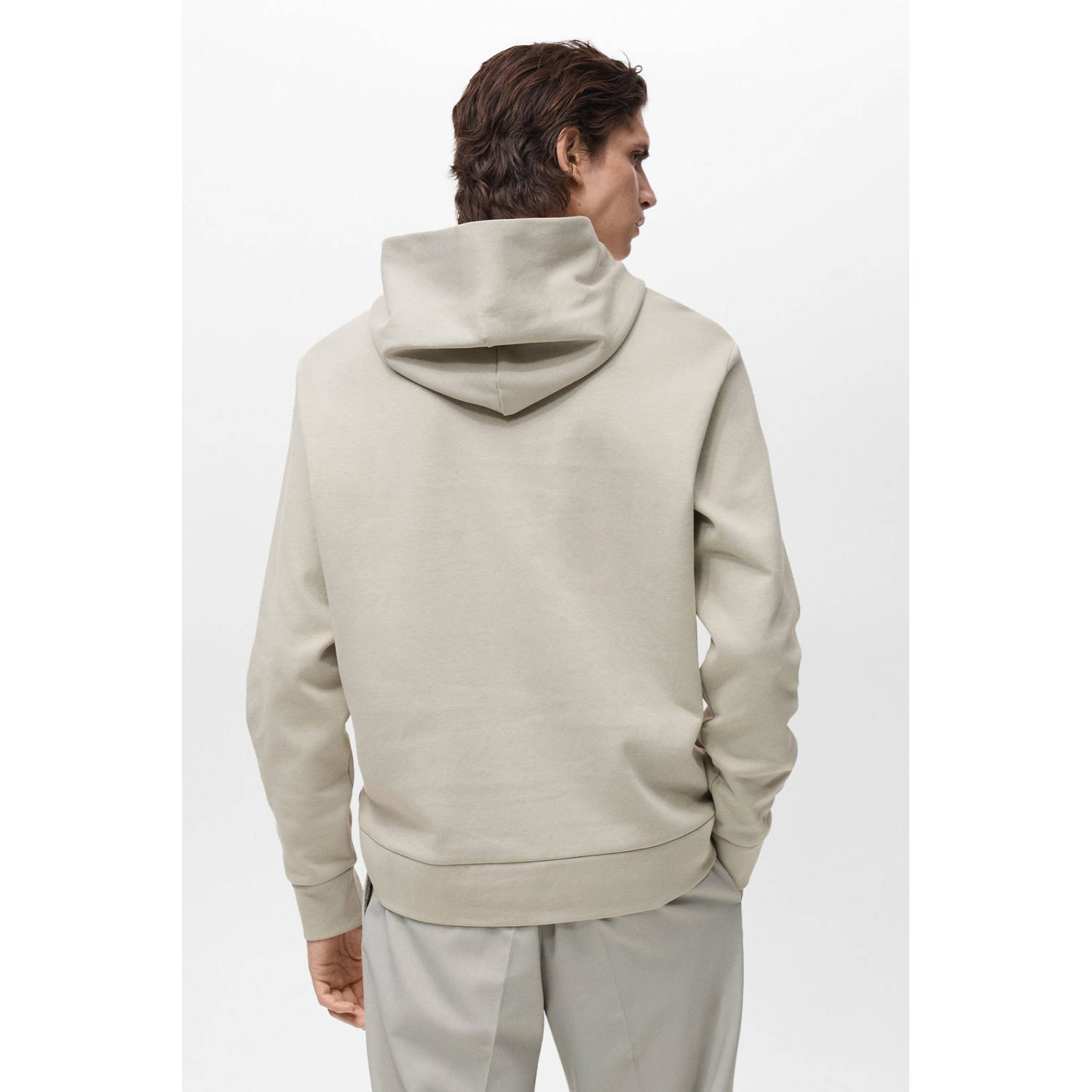 Mango Man hoodie ecru