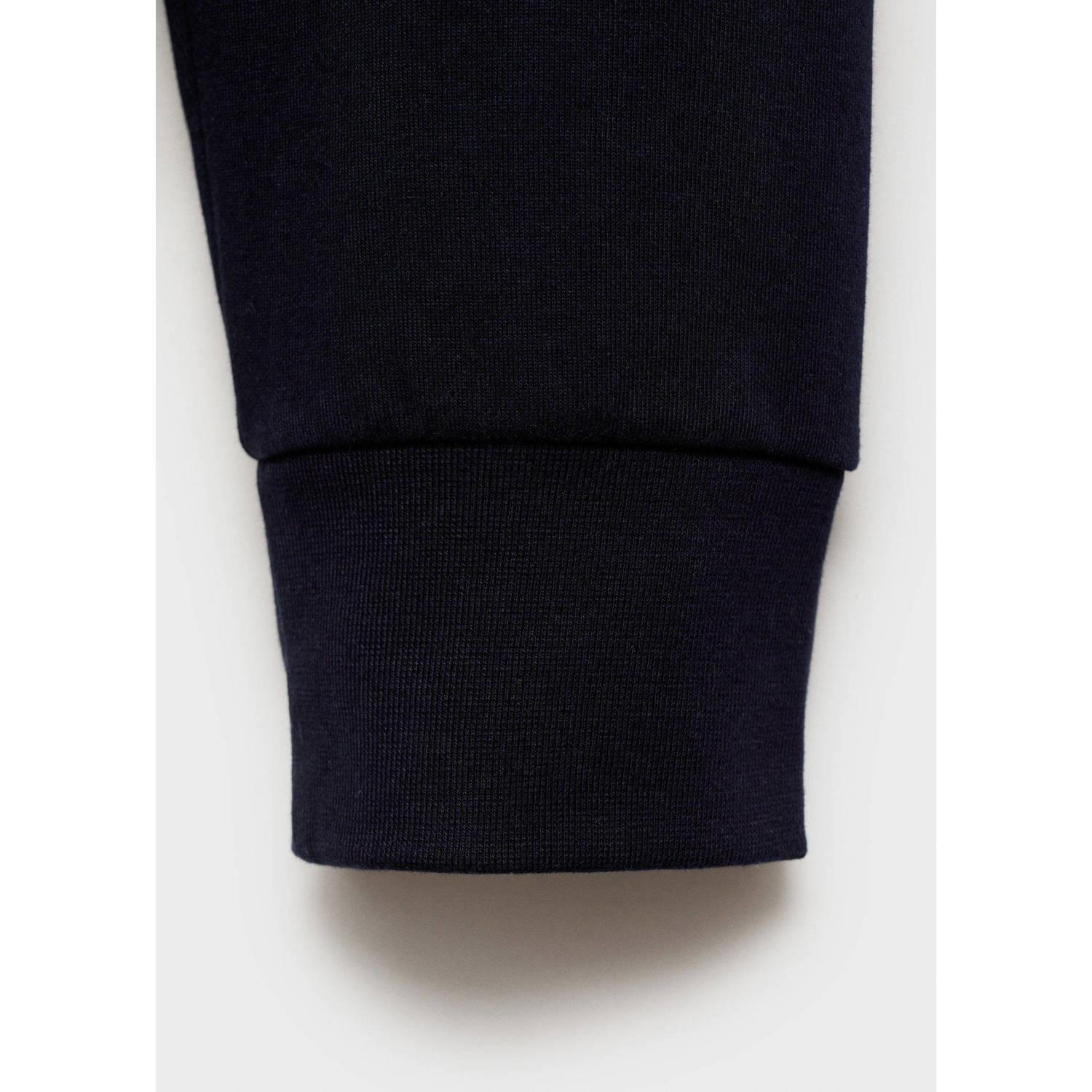 Mango Man sweatvest donkerblauw