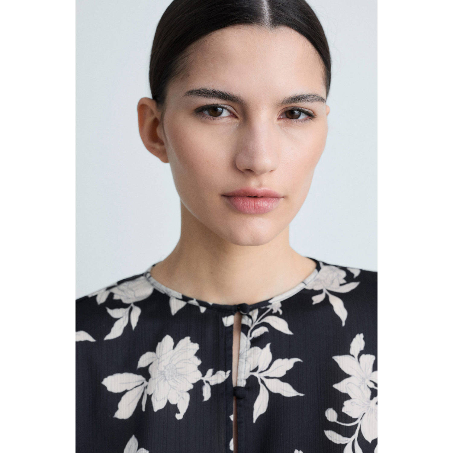 Mango blouse zwart