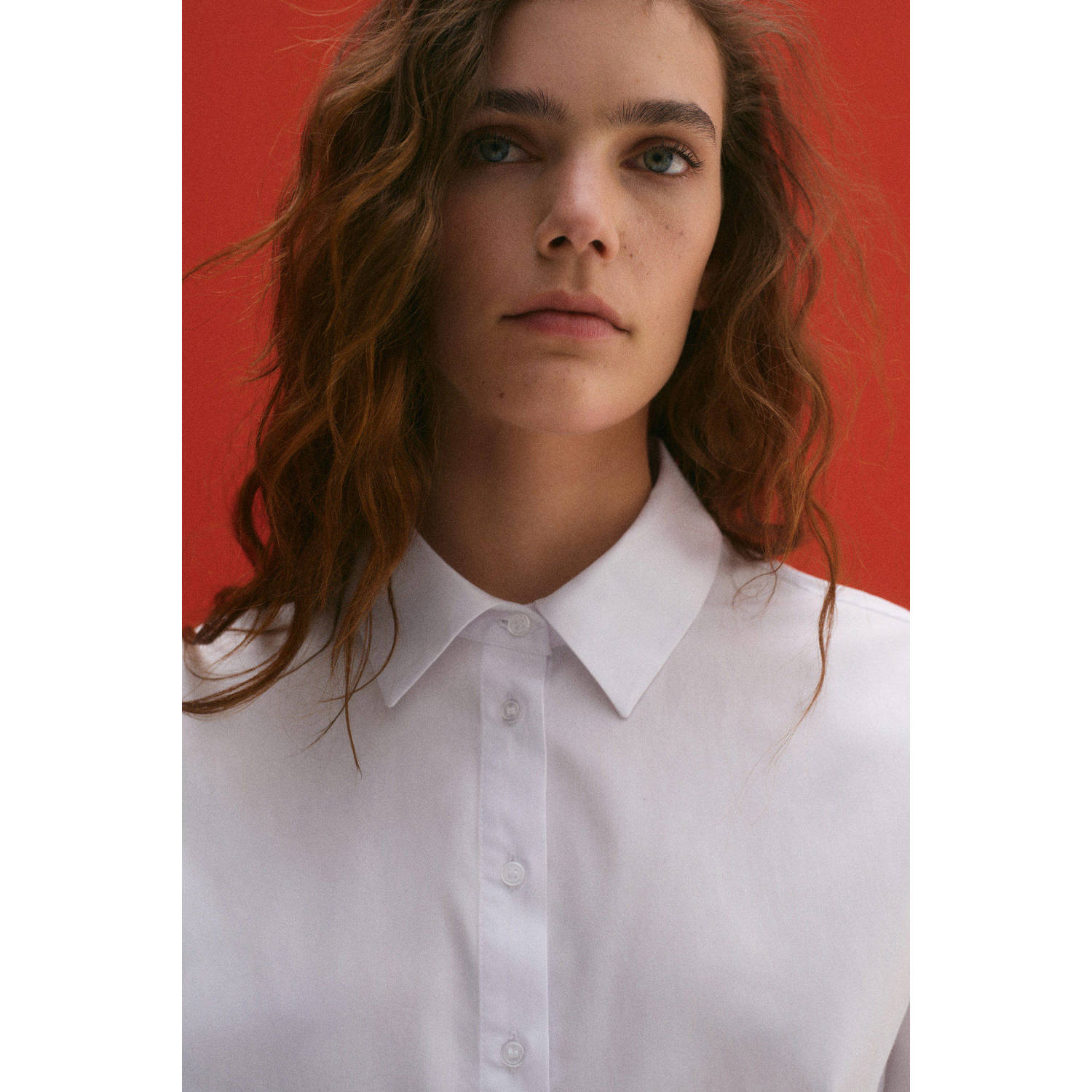 Mango blouse wit