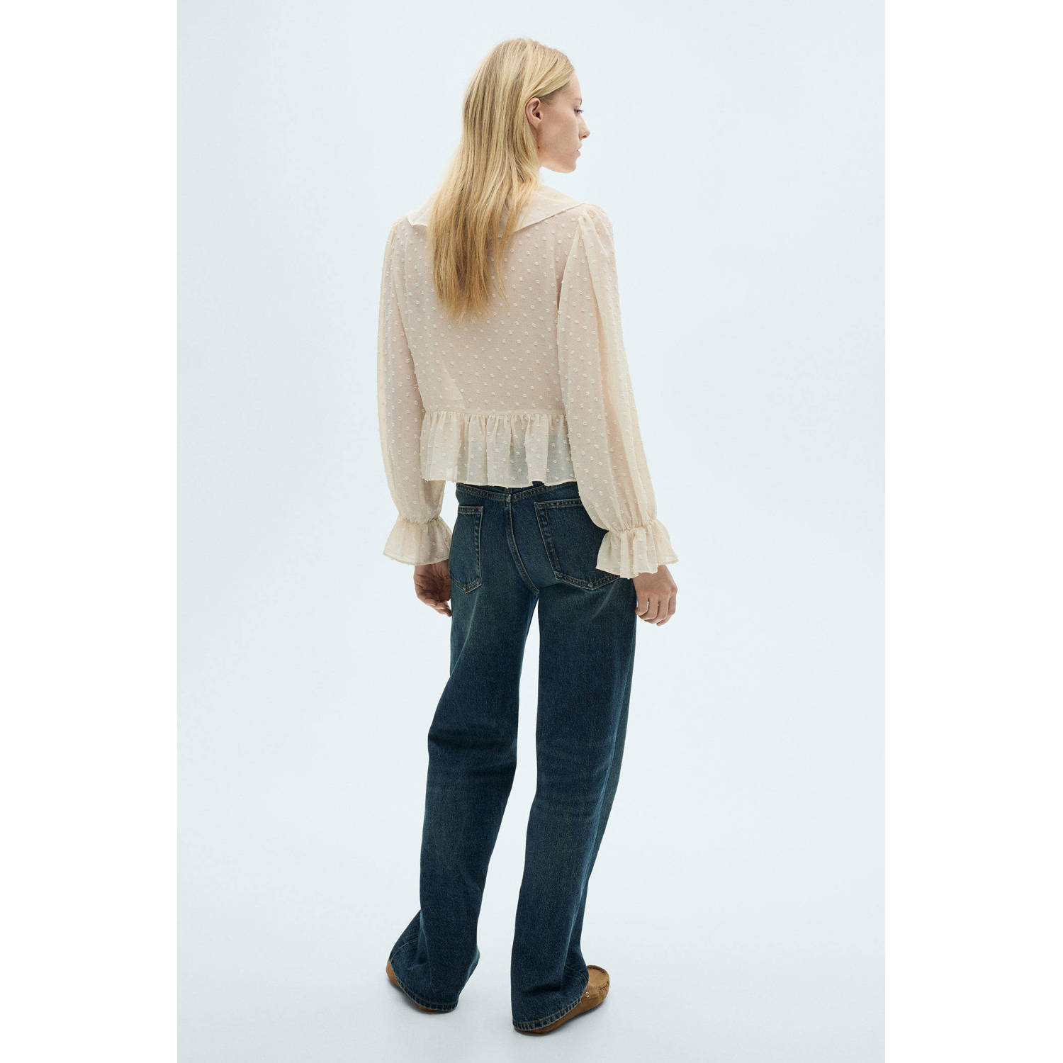 Mango blousetop ecru
