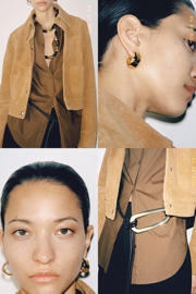 thumbnail: Mango suede jasje camel
