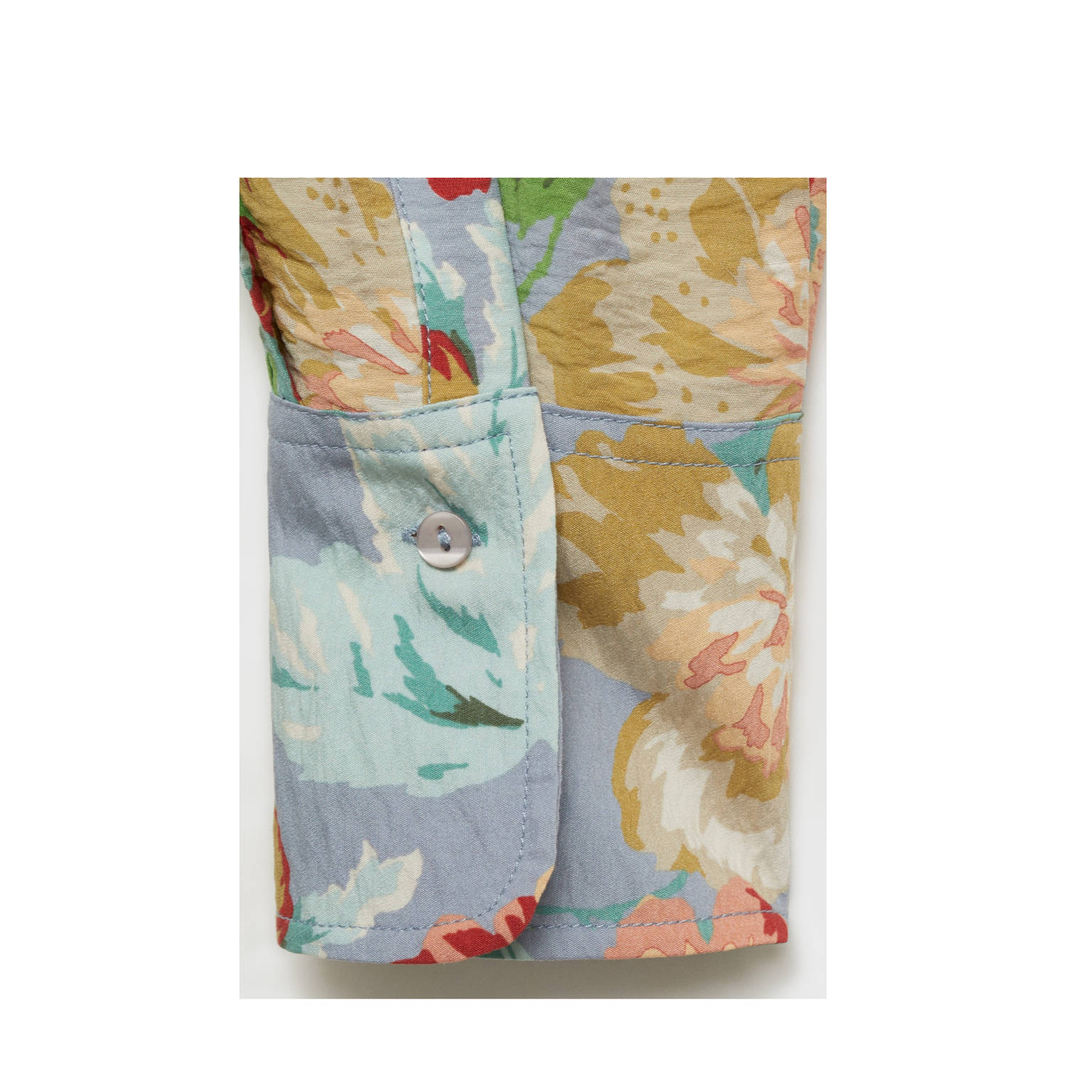Mango blouse lichtblauw