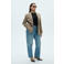 Mango regular blazer beige