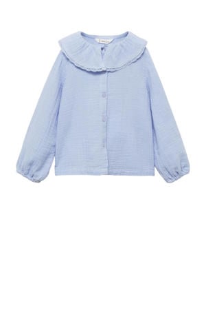 blouse lichtblauw
