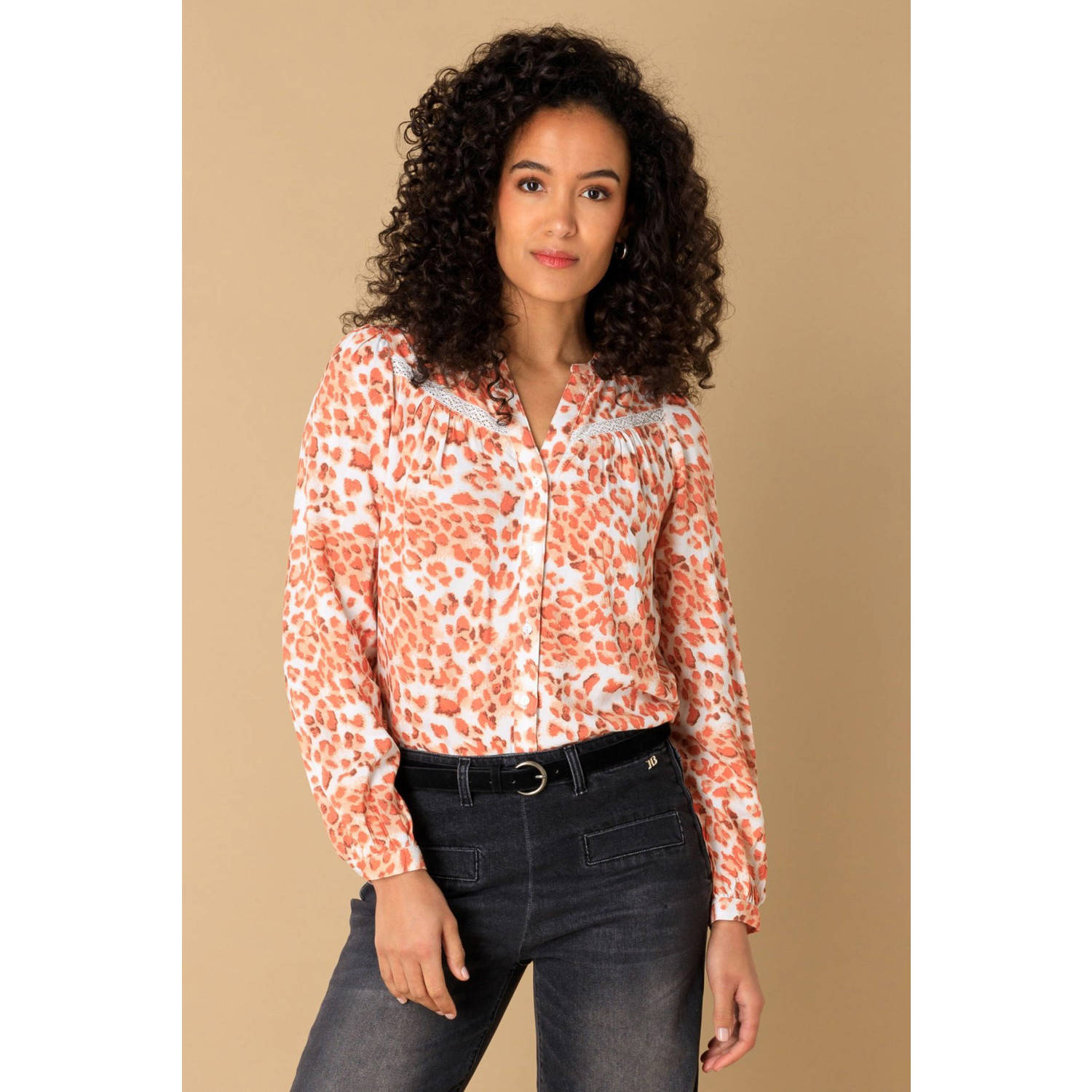 Ivy Beau blouse rood