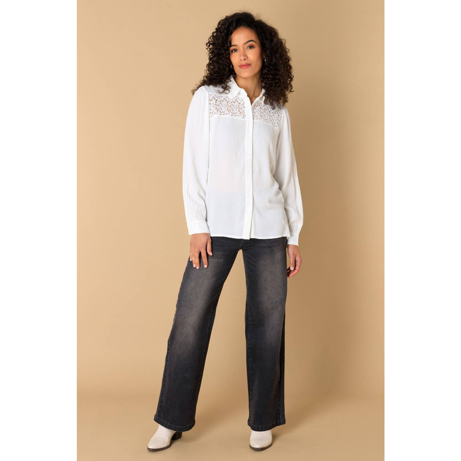Ivy Beau blouse ecru