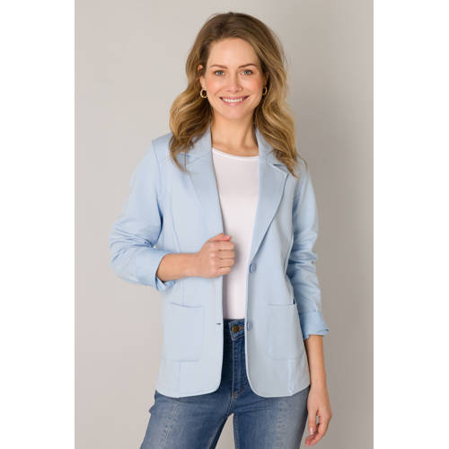 ES&SY regular blazer lichtblauw afbeelding