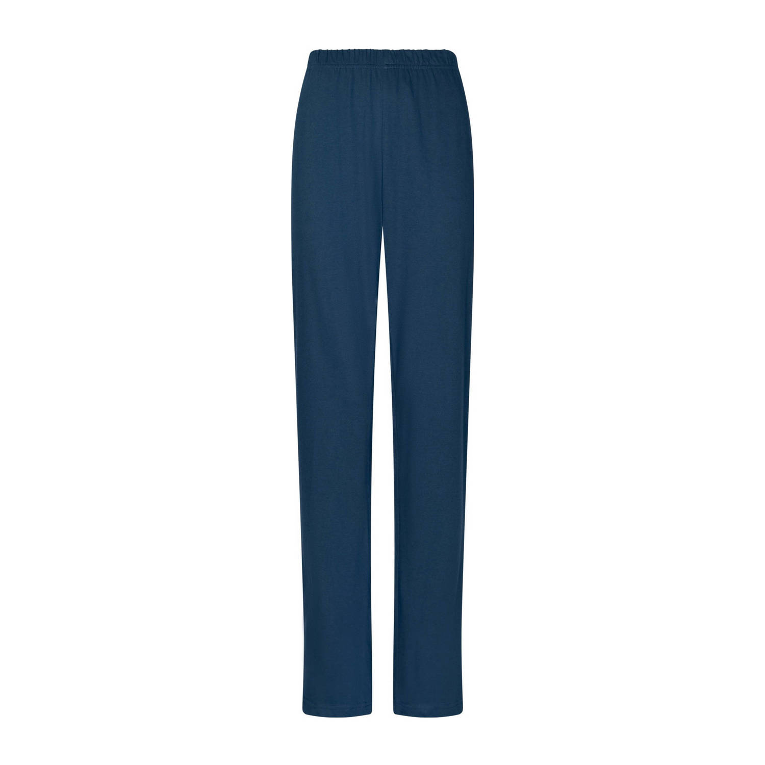 Pastunette pyjama donkerblauw wit roze