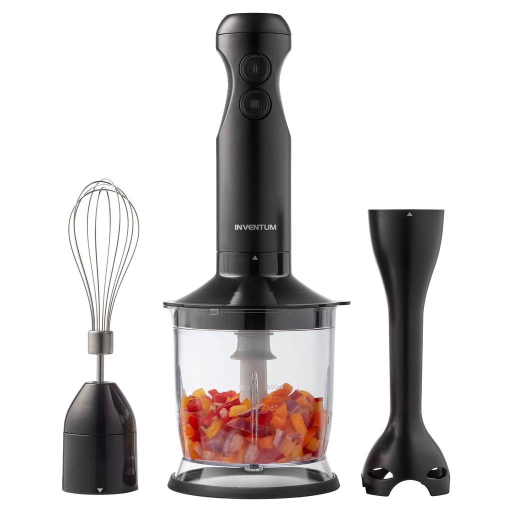 Inventum staafmixerset - MX350B - zwart