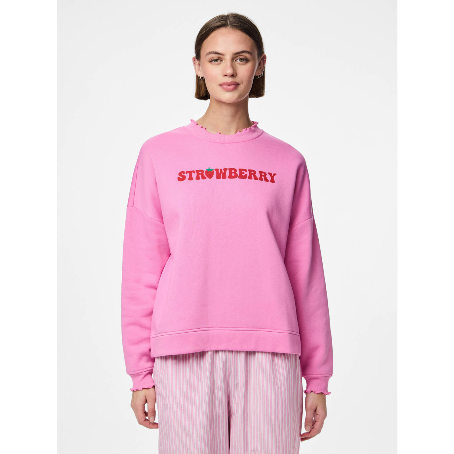 PIECES sweater rosÃ©