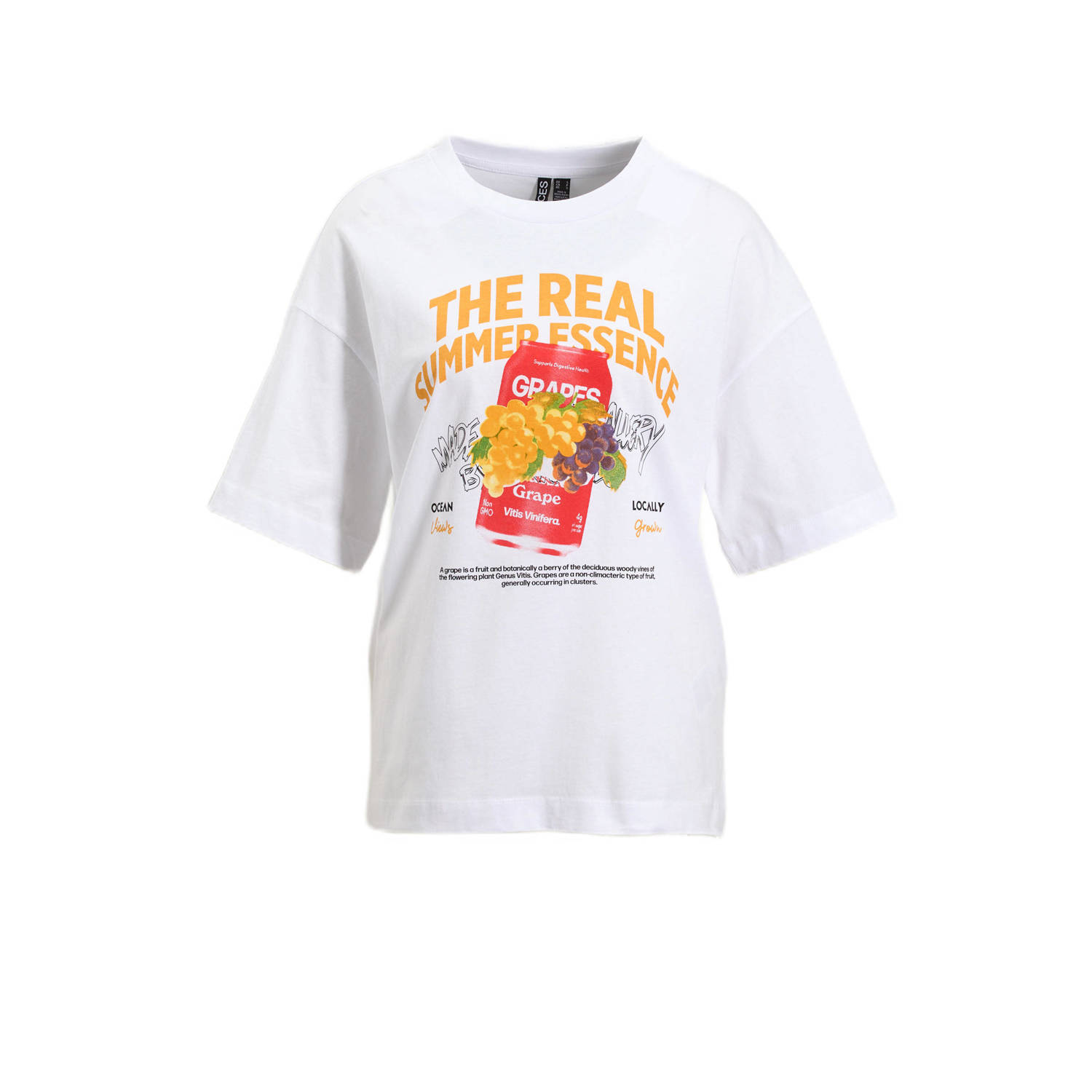 PIECES T-shirt wit