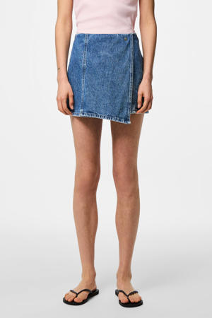 skort medium blue denim
