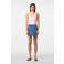 PIECES skort medium blue denim