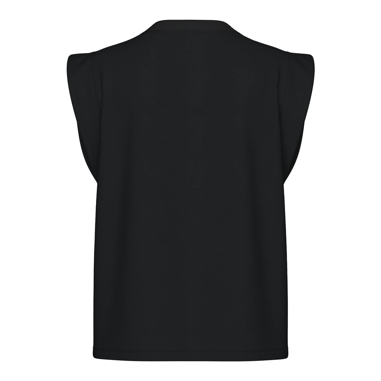 PIECES top zwart