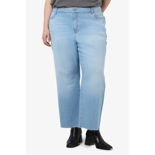 NOISY MAY Curve high waist blauw afbeelding