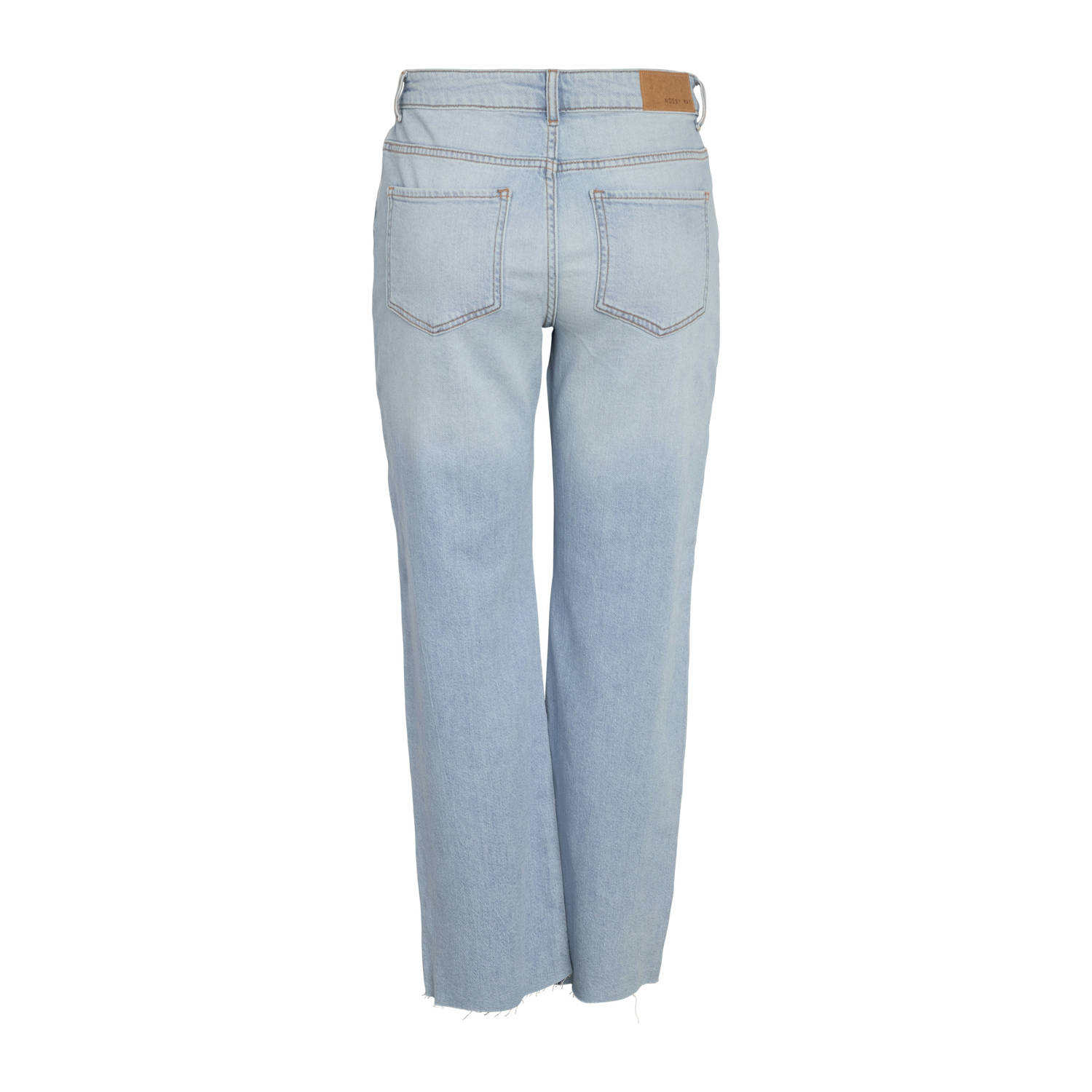NOISY MAY Curve high waist blauw