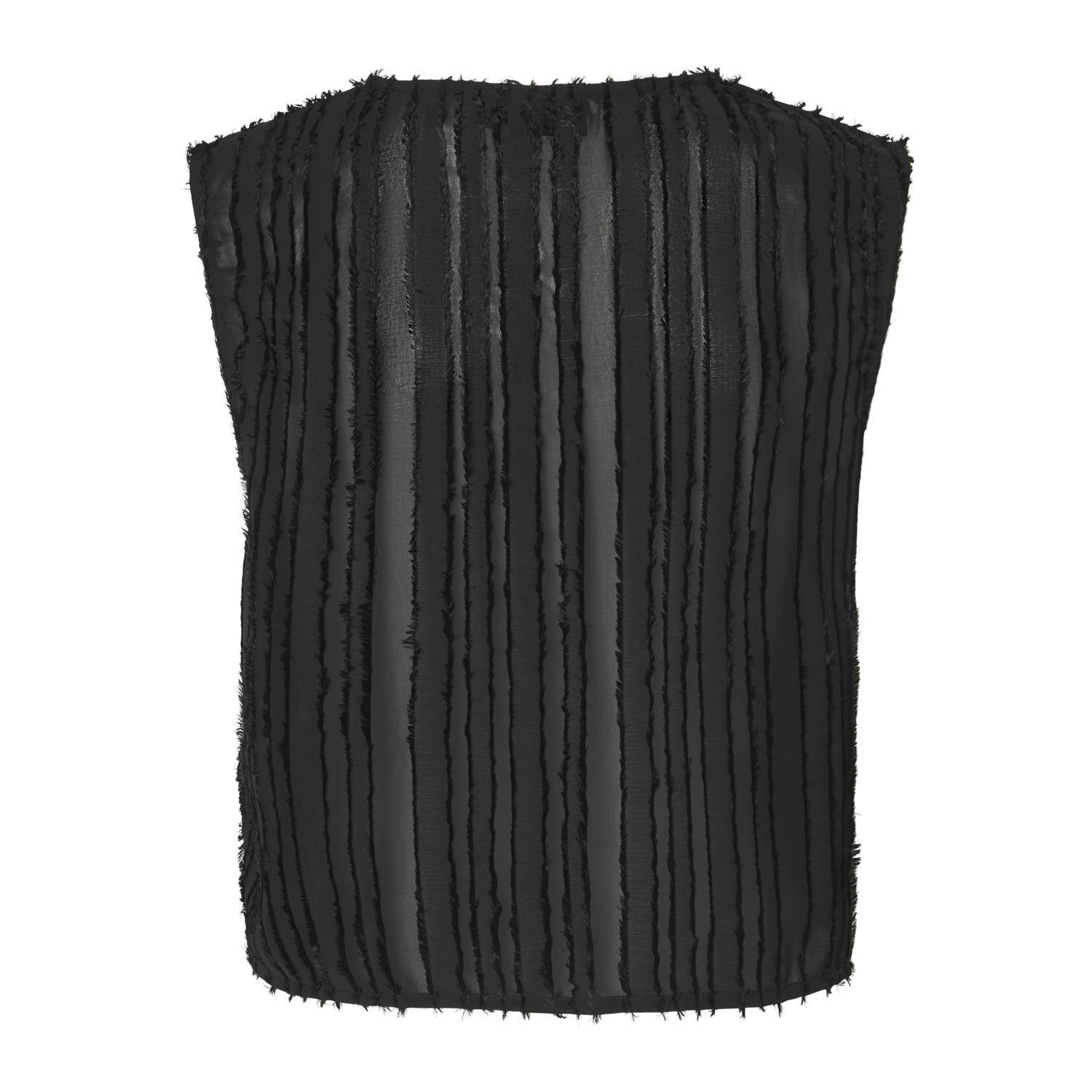 PIECES top zwart