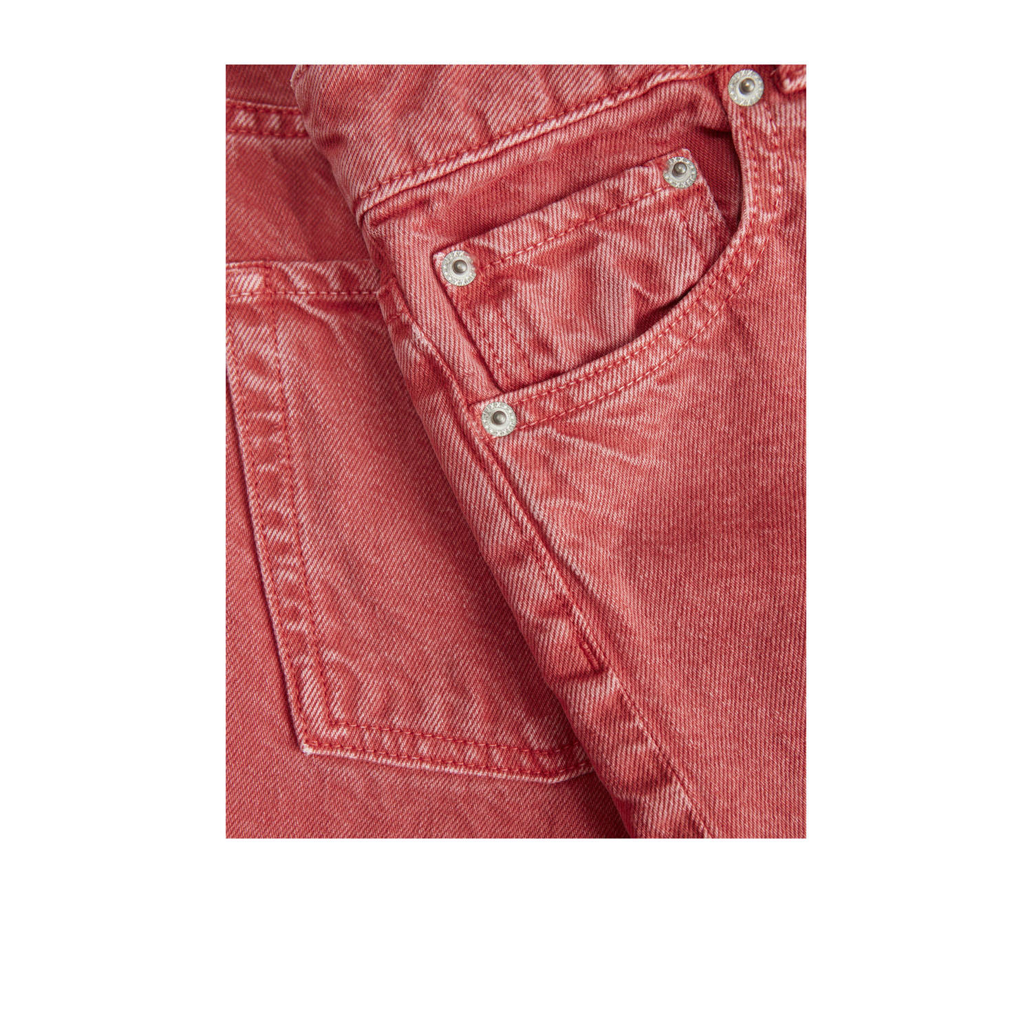 JJXX regular waist denim short rood