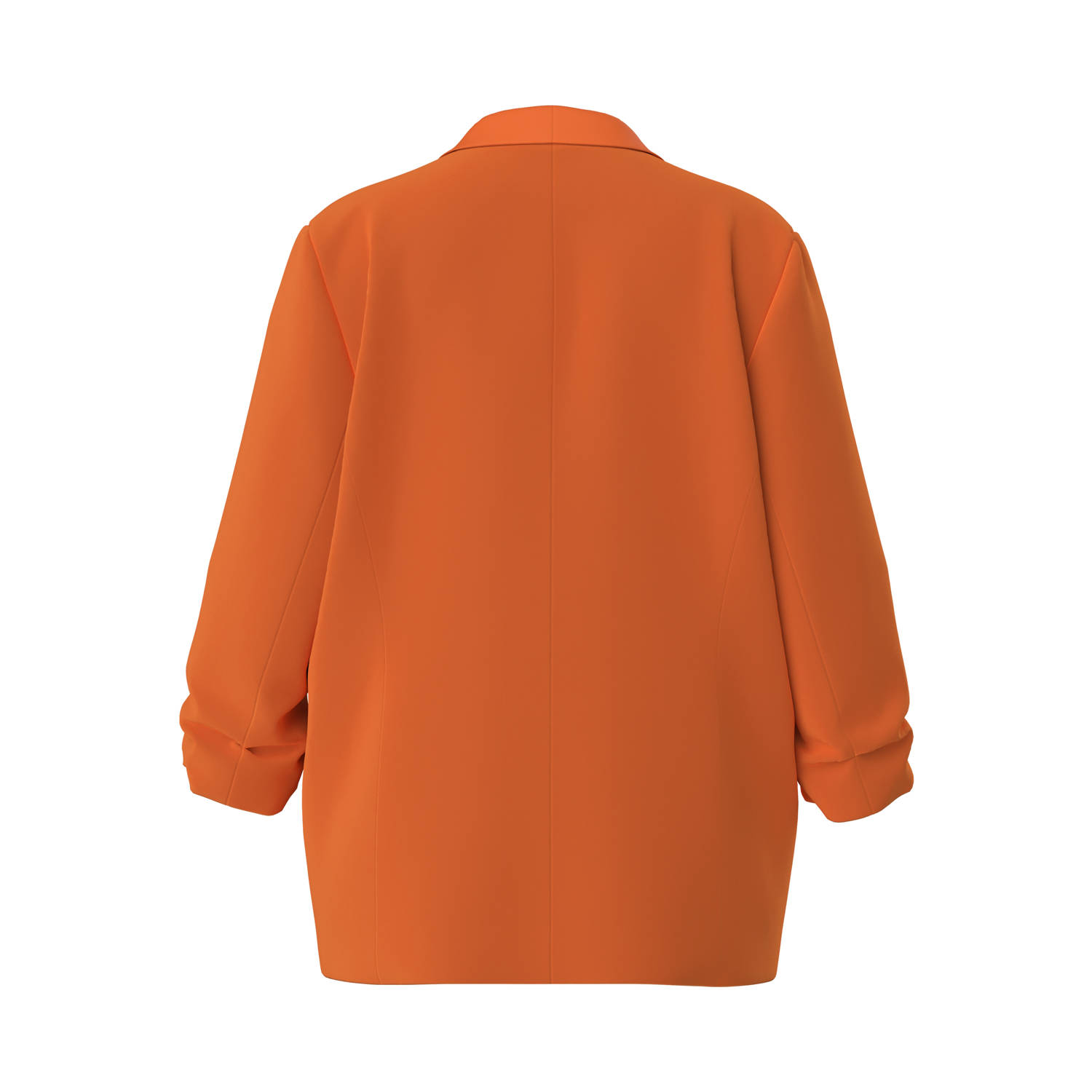 PIECES Curve regular blazer oranje