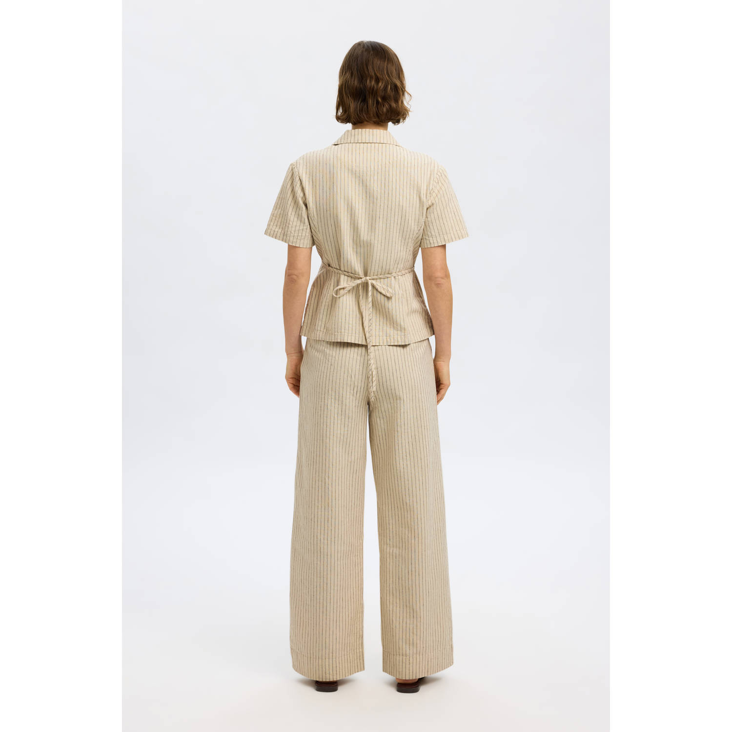 SELECTED FEMME getailleerde blazer grijs