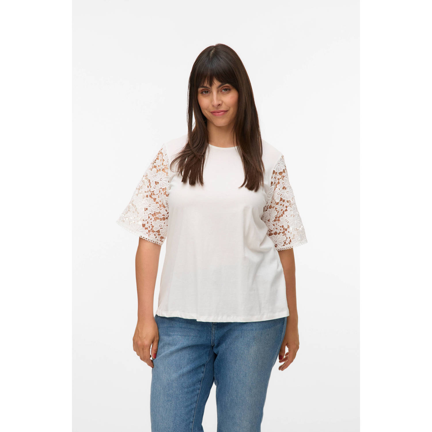 VERO MODA CURVE top wit