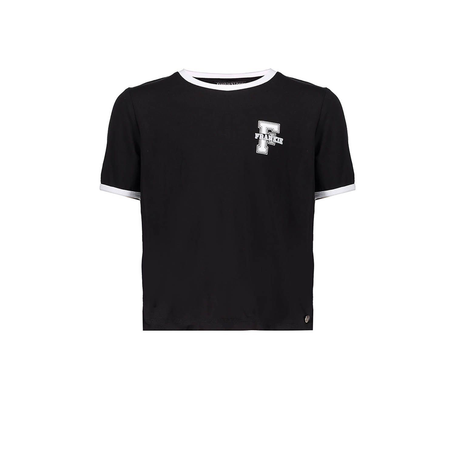 Frankie&Liberty t-shirt zwart