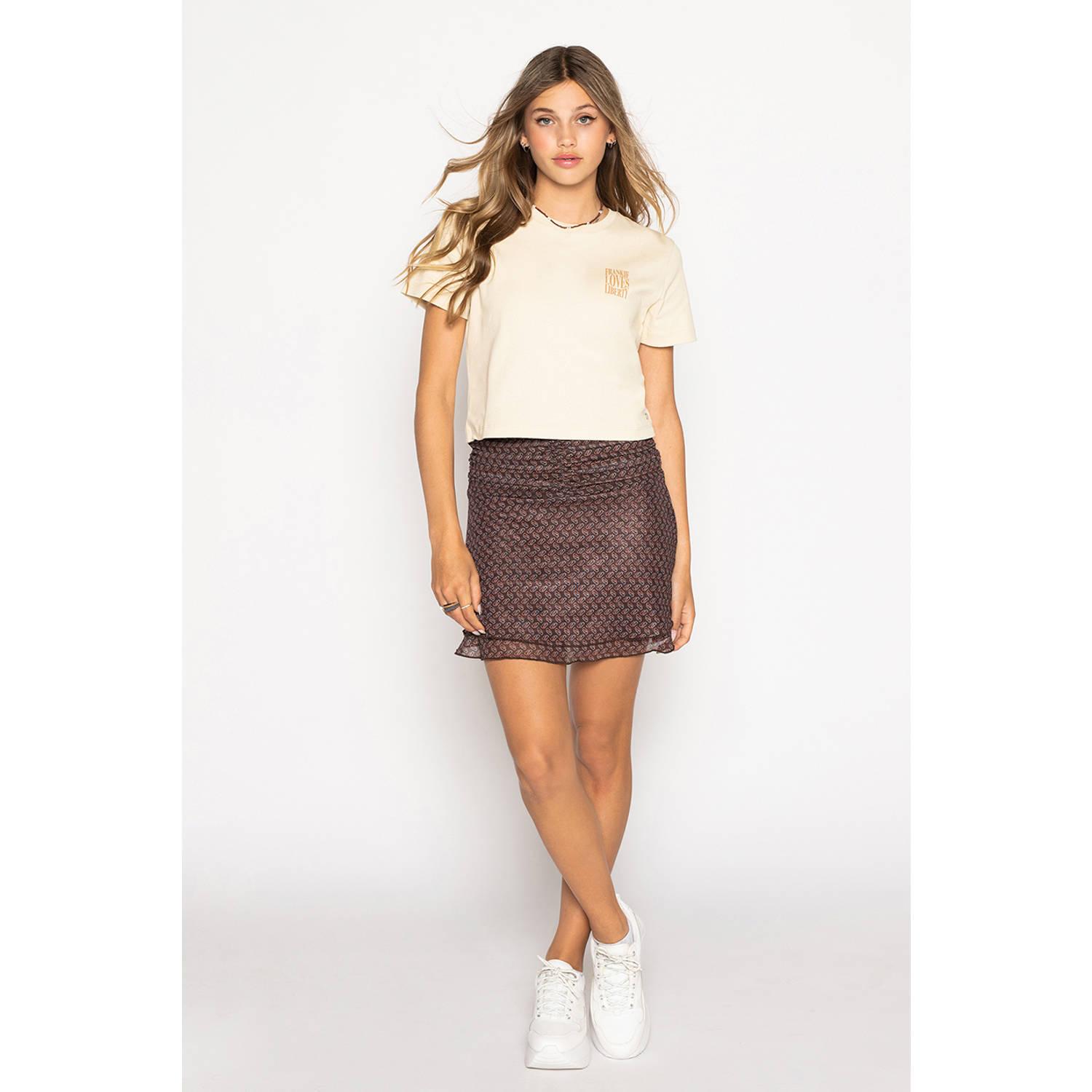 Frankie&Liberty t-shirt ecru