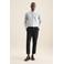 Seidensticker casual overhemd groen
