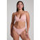 Hunkemöller string Lola met ribstructuur roze