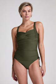 thumbnail: Hunkemöller corrigerende voorgevormde tankini bikinitop Luna groen