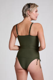 thumbnail: Hunkemöller corrigerende voorgevormde tankini bikinitop Luna groen