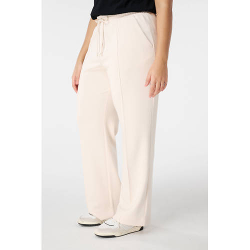 MS Mode wide leg broek crÃ¨me afbeelding