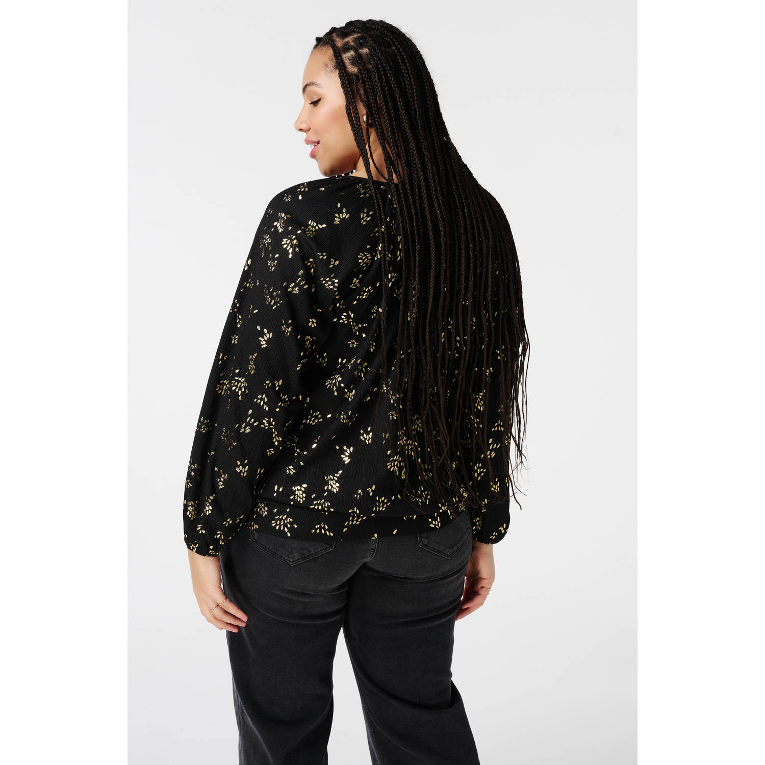 MS Mode top zwart