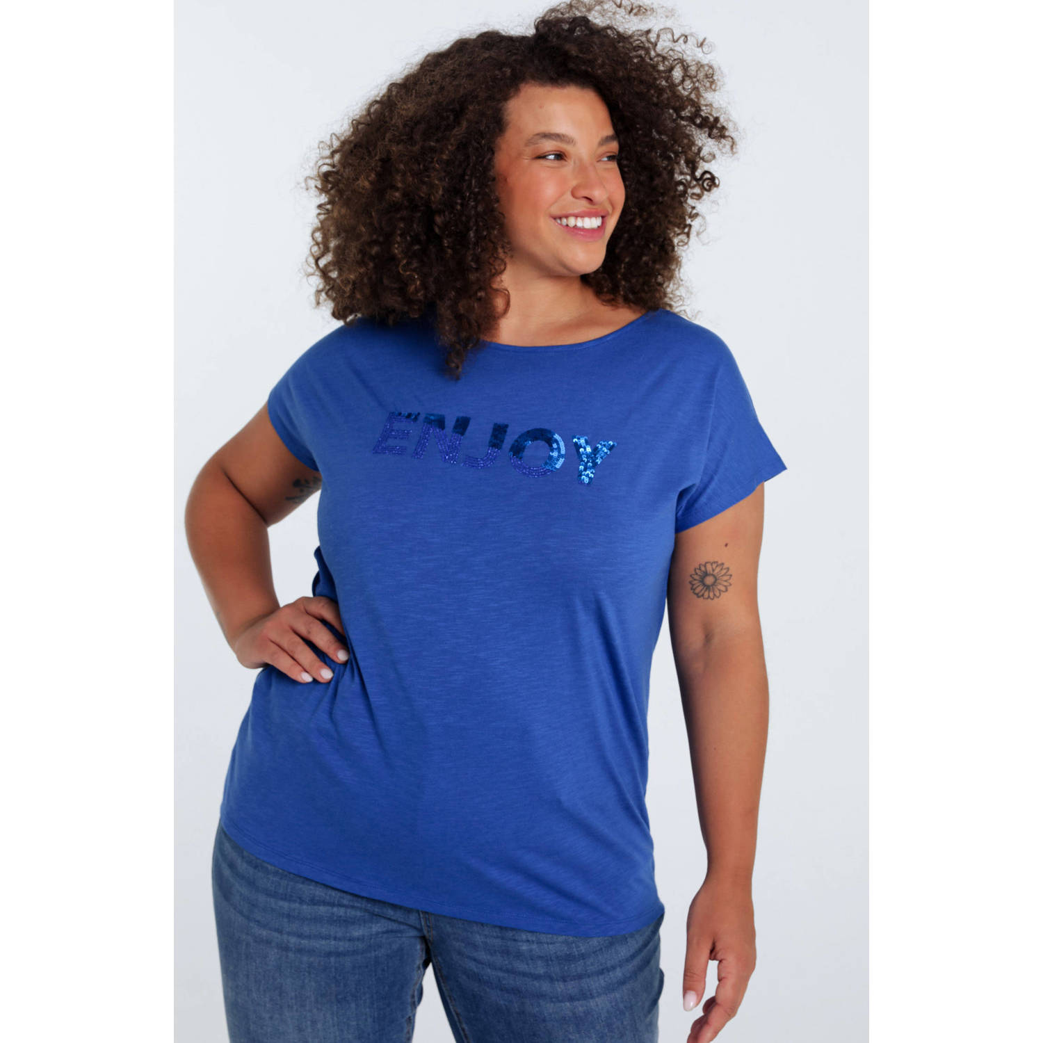 Paprika T-shirt blauw