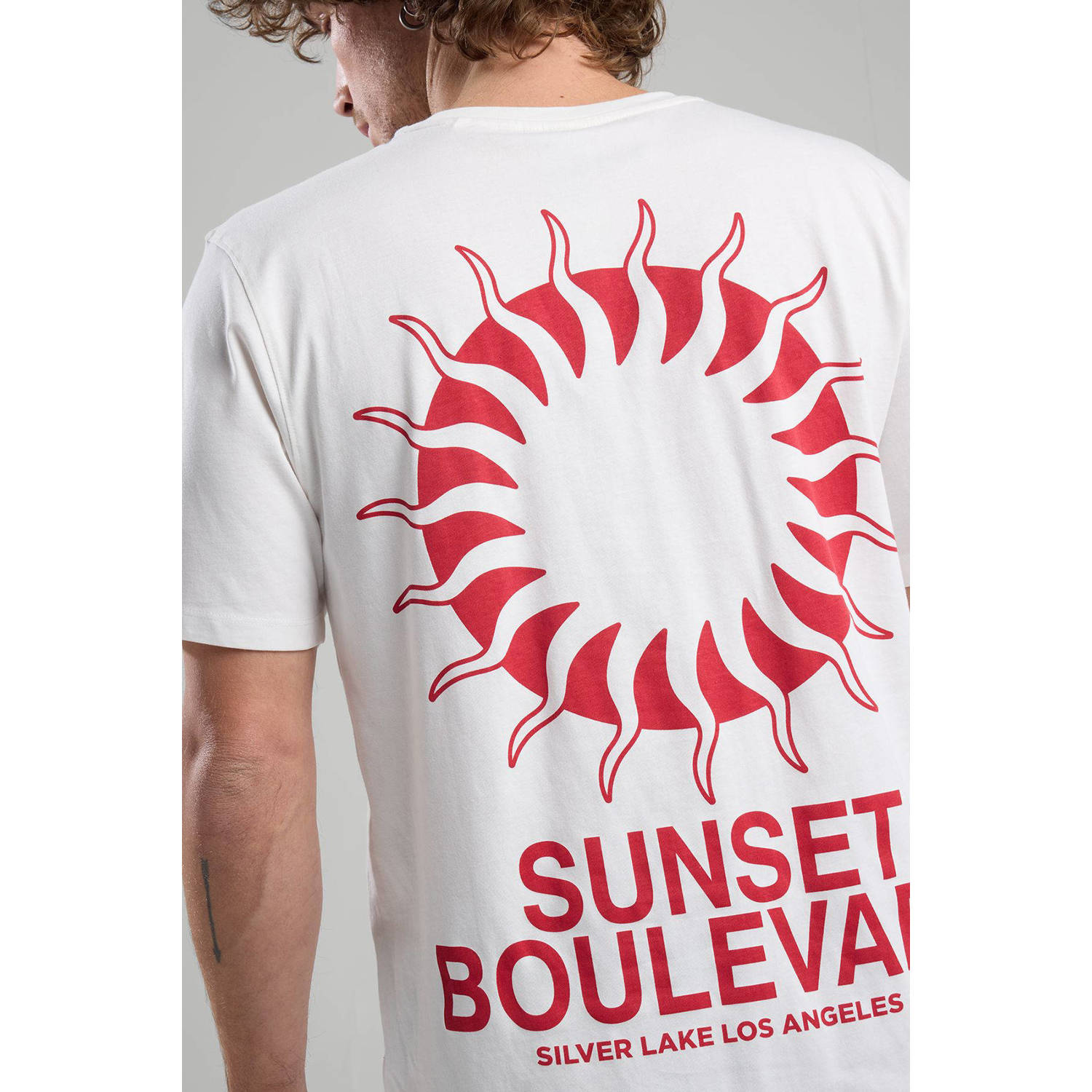 America Today regular T-shirt ecru