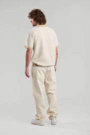 thumbnail: America Today casual overhemd met ingebreid patroon beige